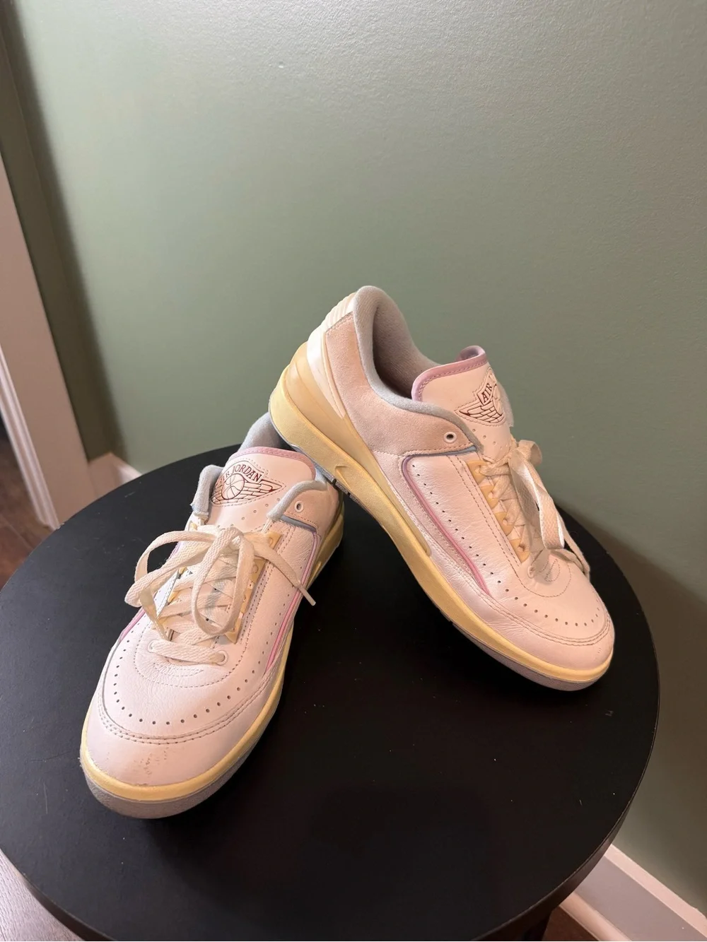 Pink Low-Top Sneakers - Casual Everyday Shoes